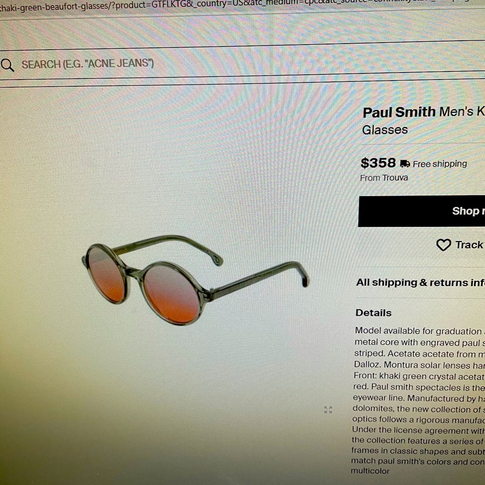 Paul Smith sunglasses